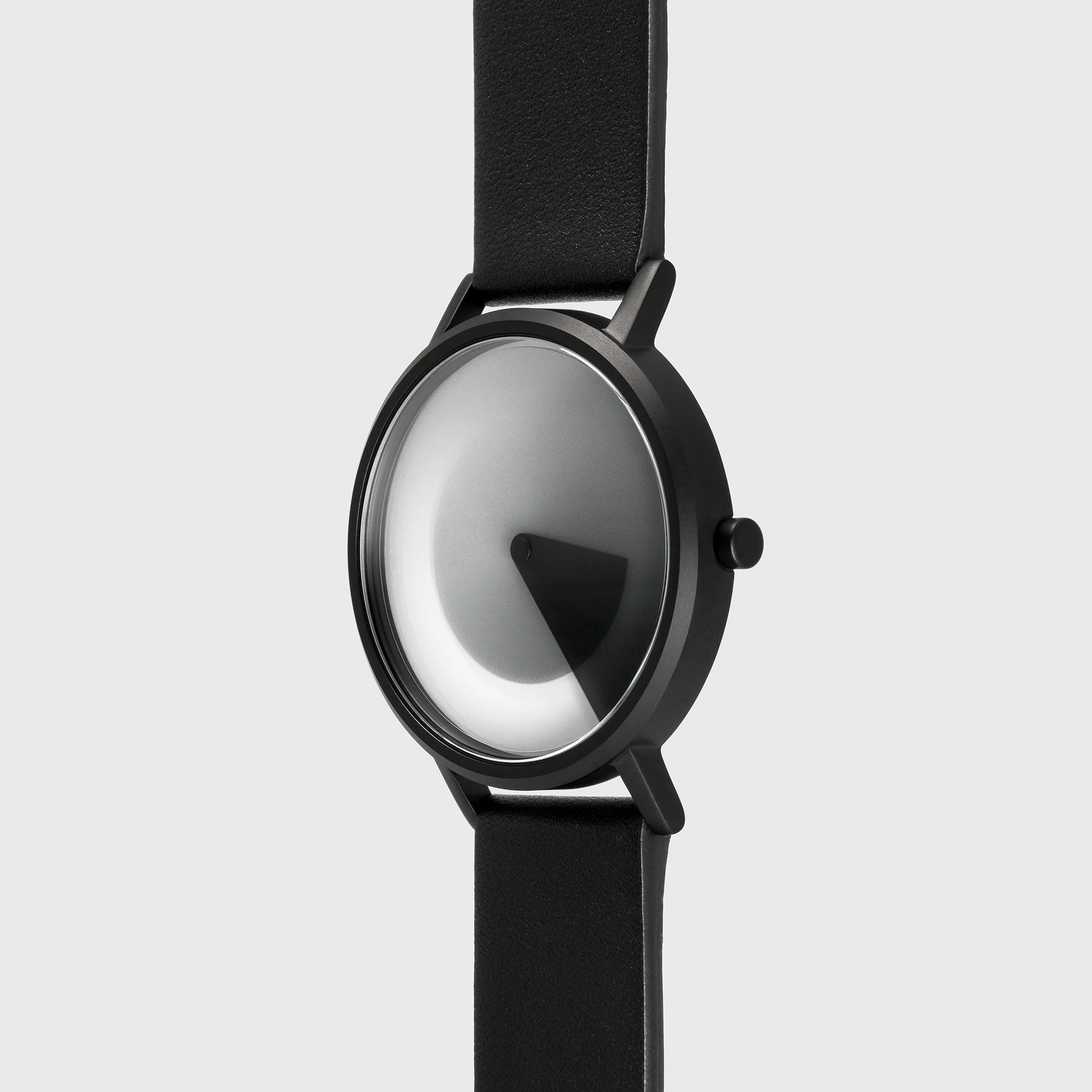 Gradient Watch Schwarz Leder Gradient Watch Schwarz Leder