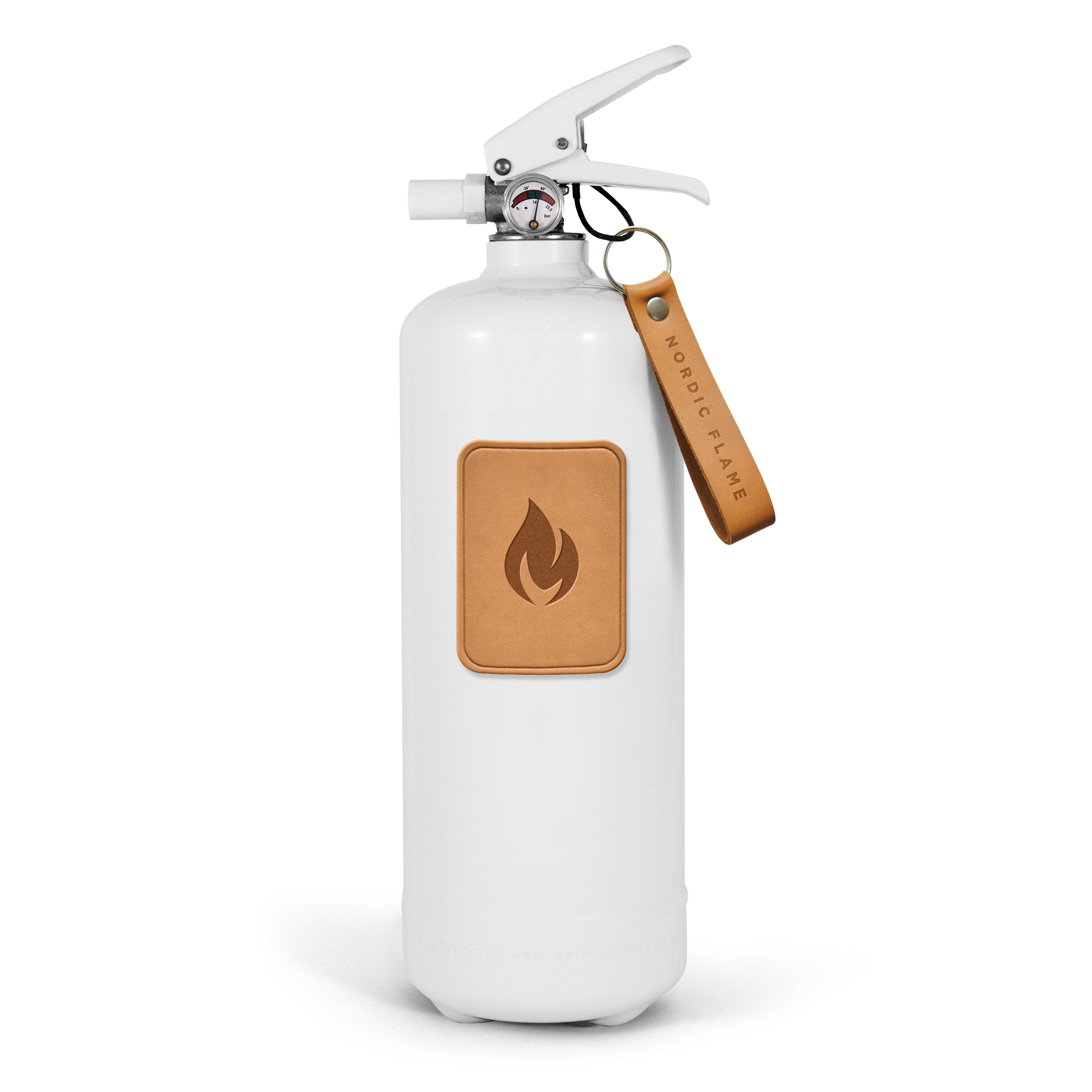 Feuerlöscher ABC-Pulver - Leather Edition - hellbraun - 2 kg Feuerlöscher ABC-Pulver - Leather Edition - hellbraun - 2 kg