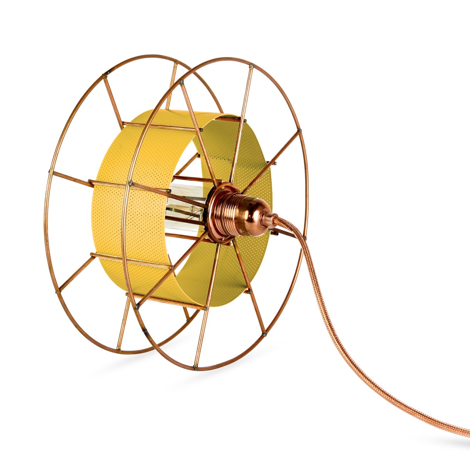 Upcycle Tischleuchte SPOOL FLOOR Upcycle Tischleuchte SPOOL FLOOR