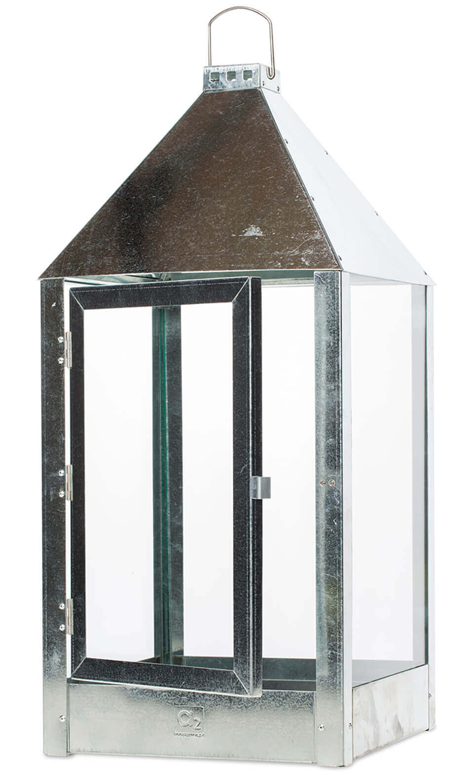 A2 Living Allwetter Laterne Mega XL, galvanisiert, 70 cm A2 Living Allwetter Laterne Mega XL, galvanisiert, 70 cm