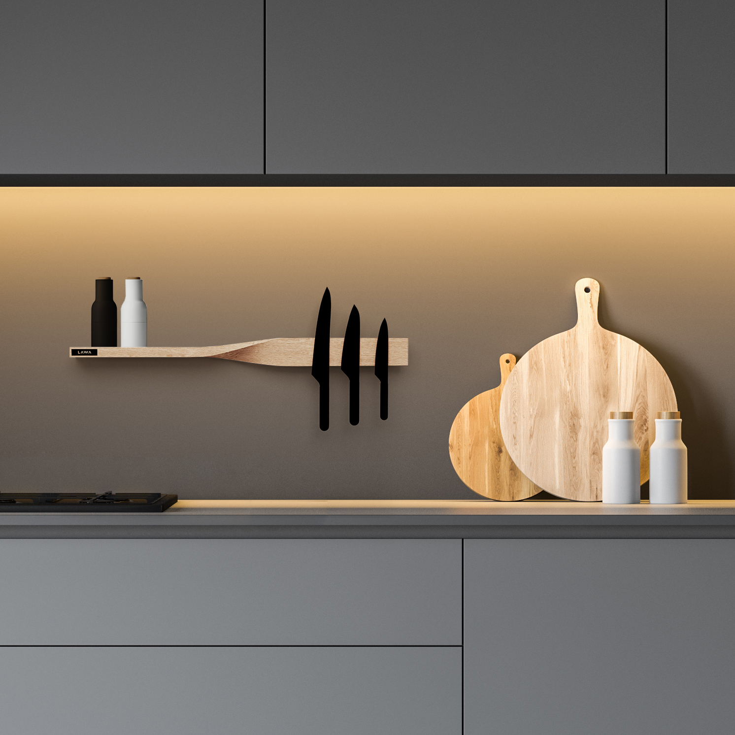 Twist Shelf - Geschwungenes Wandregal Twist Shelf - Geschwungenes Wandregal