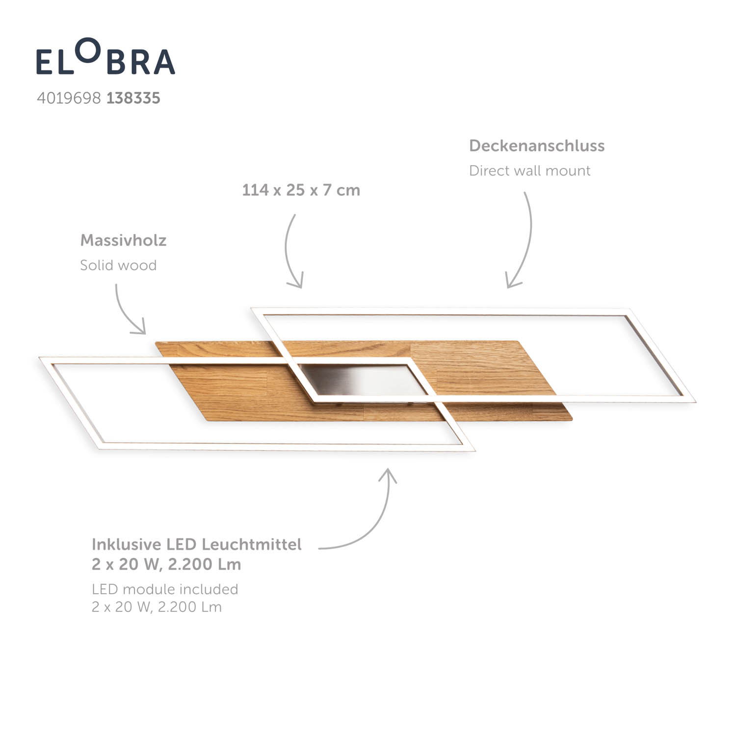 Deckenleuchte Panama - XL Deckenleuchte Panama - XL