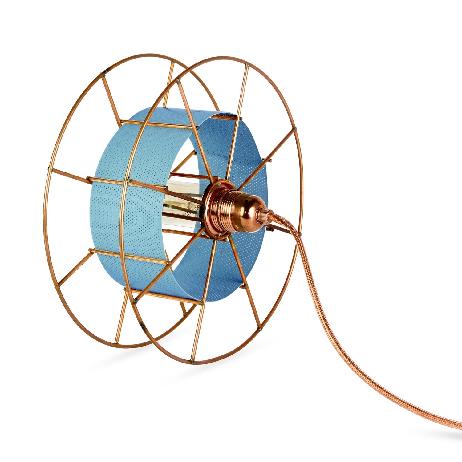Upcycle Tischleuchte SPOOL FLOOR Upcycle Tischleuchte SPOOL FLOOR