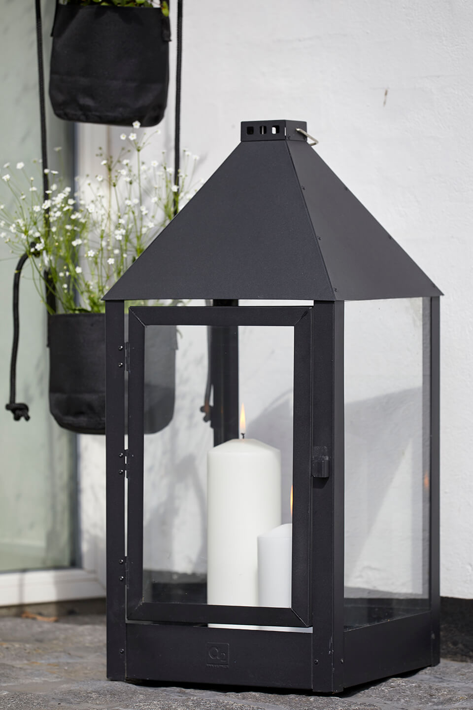 A2 Living Allwetter Laterne Mega XL, pulverbeschichtet, schwarz, 70 cm A2 Living Allwetter Laterne Mega XL, pulverbeschichtet, schwarz, 70 cm