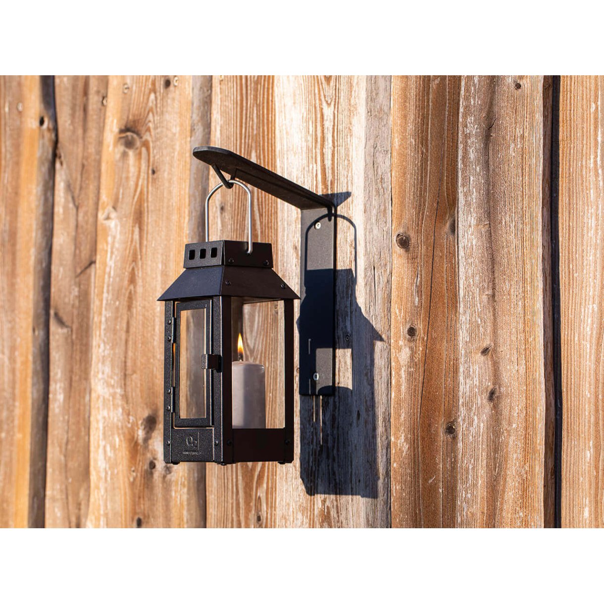 Mini Black Wandhalterung für Laternen bis 42,5 cm