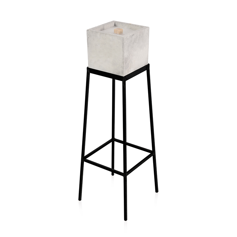 Pulverbeschichteter Ständer für Betonfeuer Fuego (17x17x17) Pulverbeschichteter Ständer für Betonfeuer Fuego (17x17x17)