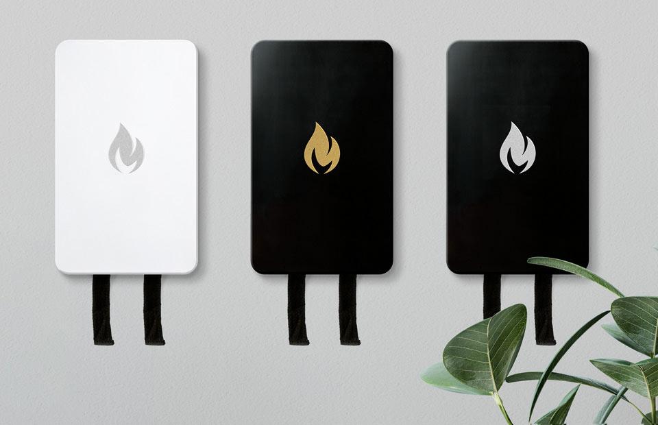 Design Löschdecke in edler Metallbox Design Löschdecke in edler Metallbox