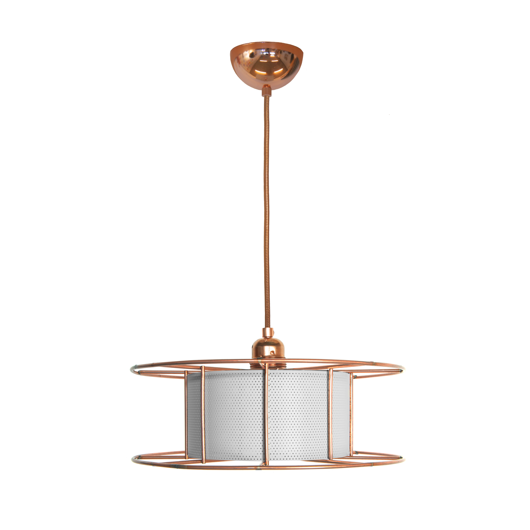 Deckenleuchte SPOOL CLASSIC - Upcycle-Produkt | Weiß