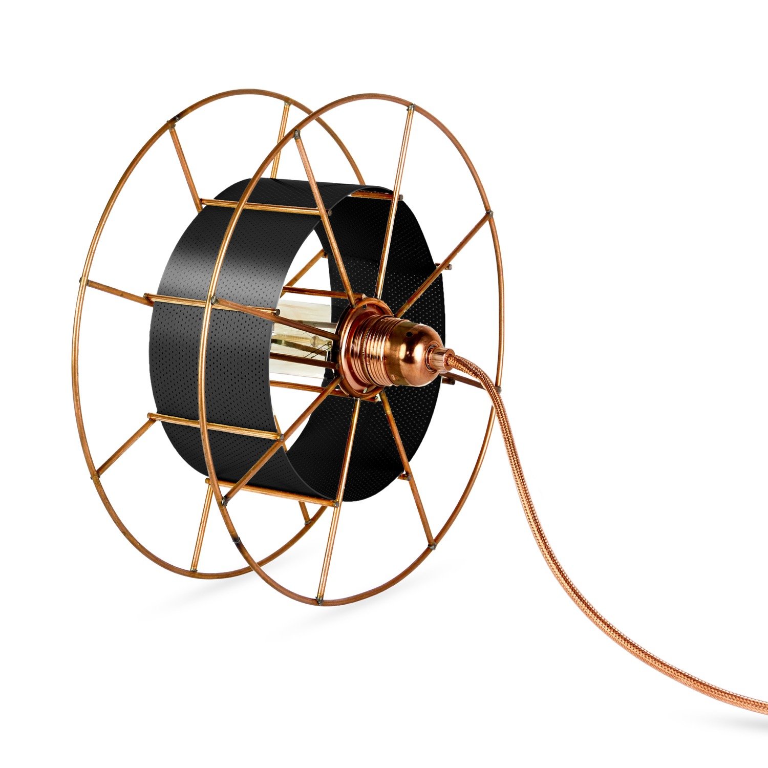 Upcycle Tischleuchte SPOOL FLOOR Upcycle Tischleuchte SPOOL FLOOR