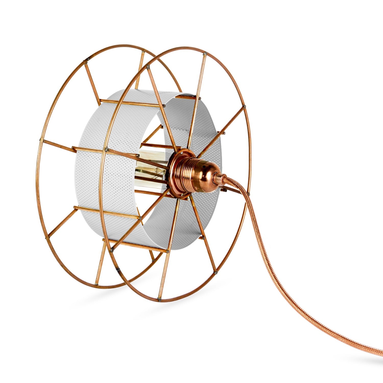 Upcycle Tischleuchte SPOOL FLOOR Upcycle Tischleuchte SPOOL FLOOR